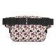 thumbnail image 3 of Balery Retro Red Black Roses Mochila Cinturón para Mujeres y Hombres, Bolsa de Cintura Impermeable de Doble Capa con Correa, 3 of 9