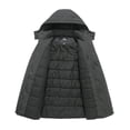 thumbnail image 4 of Ampake Men's Winter Coat Warm Puffer Jacket with Hood Thicken Coat Gray S, 4 of 7