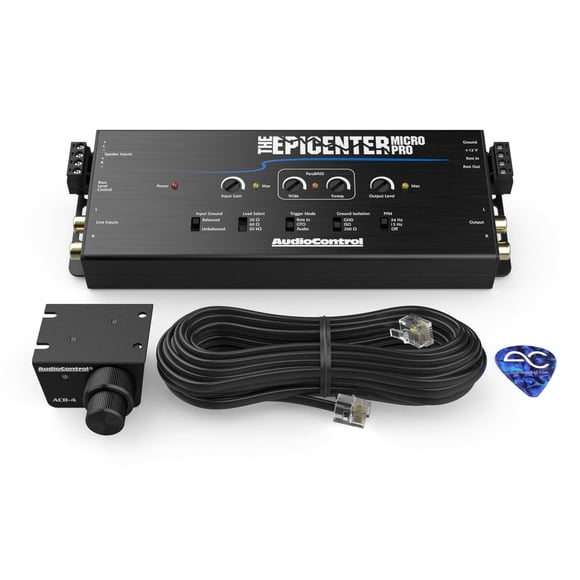 AudioControl The Epicenter Micro PRO Procesador de Bajos con Control Remoto