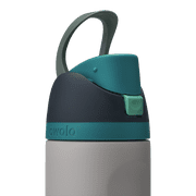 Owala FreeSip Stainless Steel Water Bottle, 24oz, Gray Whale