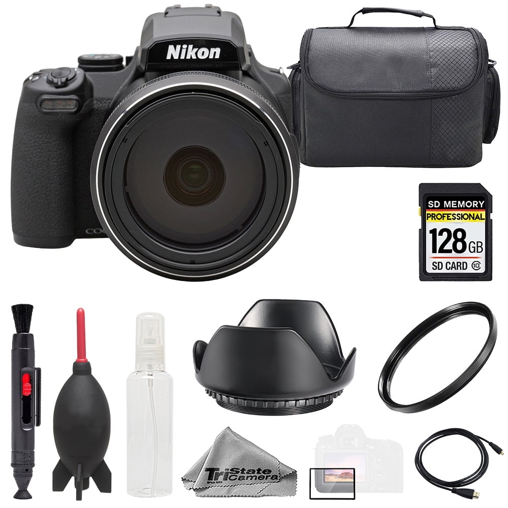Nikon COOLPIX W300 Digital Point Shoot Camera (Black) + Extra