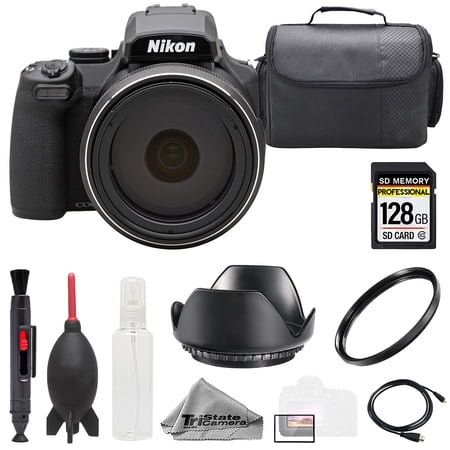 Nikon COOLPIX P1100 Digital Camera +128GB+ Bag+ UV Filter- Basic Kit (International Version)