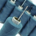 thumbnail image 2 of New Spun Wholesale Spool Blue Polyester Thread 20 Pcs Quilting Sewing Supplies, 2 of 4