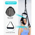 thumbnail image 2 of Cervical Neck Traction Device Over Door For Home Use, Portable Neck Stretcher Hammock For Neck Pain Relief, Physical Therapy Aids For Neck Decompresso, 2 of 5