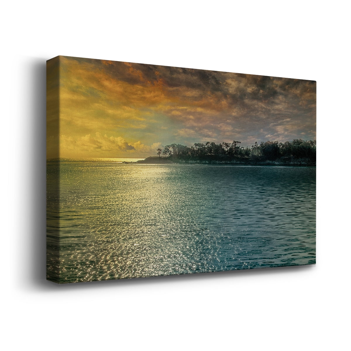 Wexford Home Mystic Island Premium Gallery Wrapped Canvas, 32" x 48" - Ready to Hang