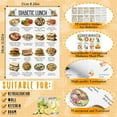 thumbnail image 6 of 12 Pcs Diabetes Food List Diabetes Meal Chart Information Diet Plan Low Carb Foods List for Blood Sugar Control To Avoid Calories Glycemic Index,Pamphlet Healthy Grocery Nutrition List,Vitamin Chart, 6 of 9