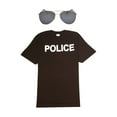 thumbnail image 1 of Soyons Flics Tenue de Police, Chemise et Aviateurs - 2X-Large, 1 of 1