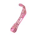 thumbnail image 3 of DYNWAVECA Bike Fork Mount Headlight Bracket, Mounting Base Titanium Alloy for Folded Bikes Fixing Rack, Road Bicycle Headlight Holder Pink, 3 of 8