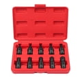 thumbnail image 1 of Amdohai 10Pcs Universal 3/8 Square Drive Socket Set M4-M16 Socket Kit Chromium Molybdenum Steel Socket, 1 of 7