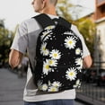 thumbnail image 7 of Fotbe Daisies Flowers Lightweight Casual Laptop Backpack for Men and Women, Daily use Waterproof backpack, Backpack for College, 7 of 7