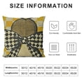 thumbnail image 5 of SHANXI Bee Summer Honeycomb Farmhouse Decorations Throw Pillow Covers Beehive Honeybee Seasonal Outdoors Decorative Linen Cushion Case for Couch Sofa Home 18x18in, 5 of 5