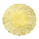 thumbnail image 1 of Uxcell 250 Pcs Servilletas de Papel de 5.5 Pulgadas Redondas de Encaje Decorativas, Papeles Desechables para Comidas y Fiestas, Dorado, 1 of 6