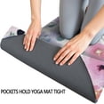 thumbnail image 3 of Pioneer Flower Floral Print Pattern Hot Yoga Mat Towel Non Slip for Hot Yoga - Quick-Drying Yoga Mat Cover with 4 Corner Pockets with Travel Bag - Hot Yoga Towel Non Slip 74"x26", 3 of 6