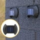 thumbnail image 5 of Matsuzay 4 piezas de luz solar de pared impermeable al aire libre jardín patio porche patio entrada patio calle césped camino escalera lámpara Iluminación y accesorios Luz calida Matsuzay HA073275-02, 5 of 6