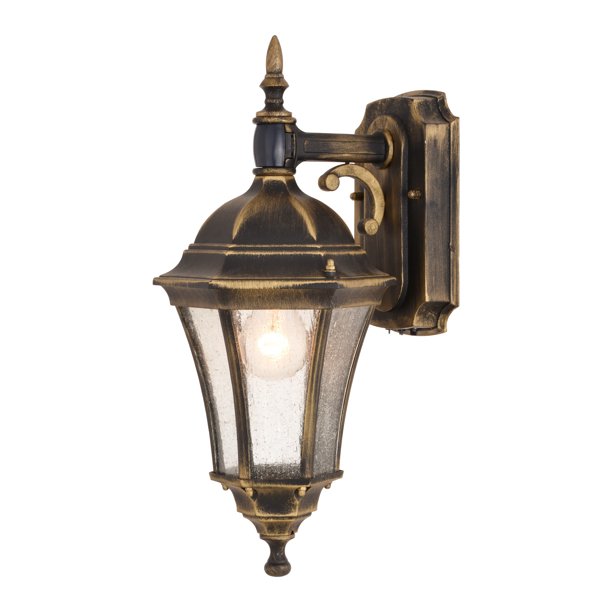 Newark Weathered Bronze Motion Sensor Dusk to Dawn Traditional Outdoor