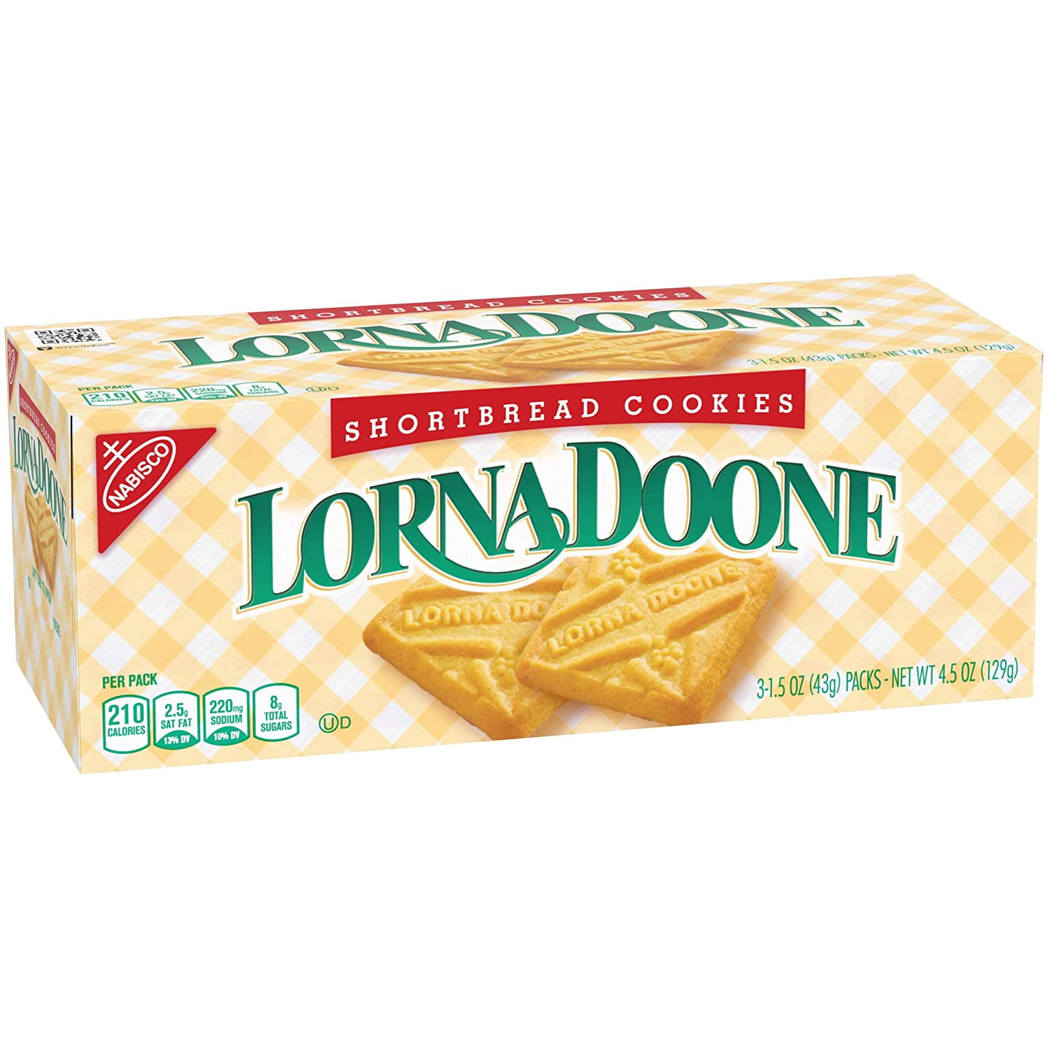 Lorna Doone Shortbread Cookies, 4.5 Ounce (Pack of 12)