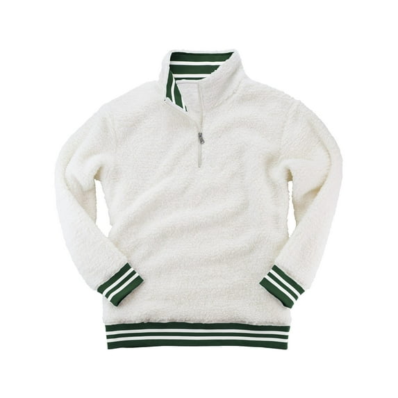 Boxercraft Q20NHU Adult Varsity Sherpa,Natural and Hunter,3X