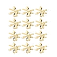 thumbnail image 2 of 12Pcs Metal Knife and Fork Spoon Napkin Rings Holder for Christmas Party Wedding Used for Daily Table Parties Gold, 2 of 7