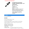 thumbnail image 2 of Front Right Strut and Coil Spring Assembly - Compatible with 2007 - 2010 Hyundai Elantra 2008 2009, 2 of 2