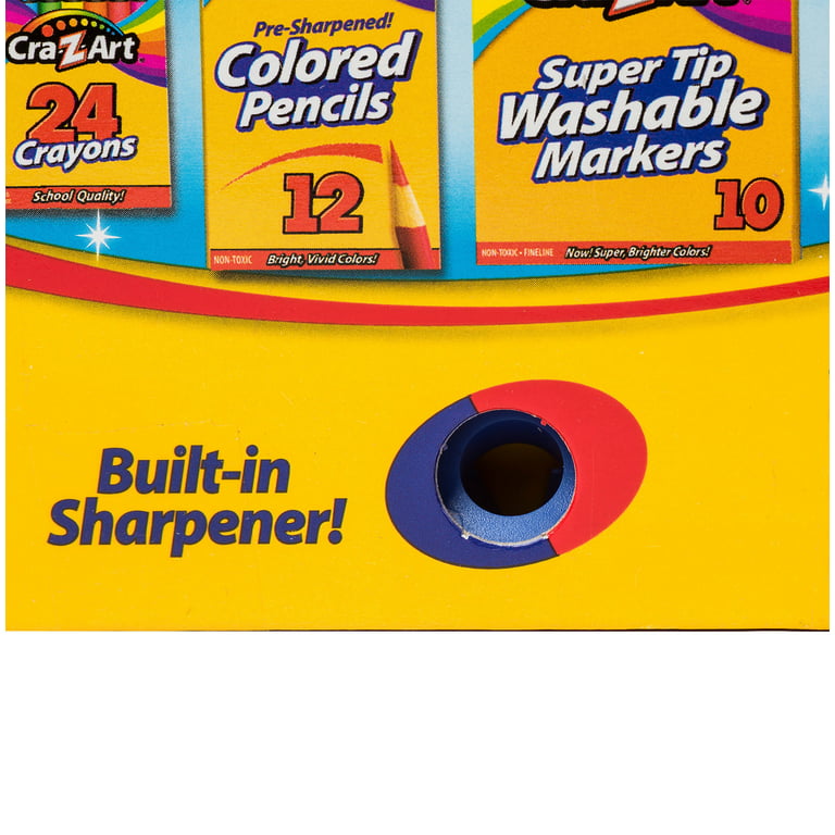 Cra-Z-Art Classic Crayons Bulk Pack with Built-in Sharpener, 96 Count -  DroneUp Delivery