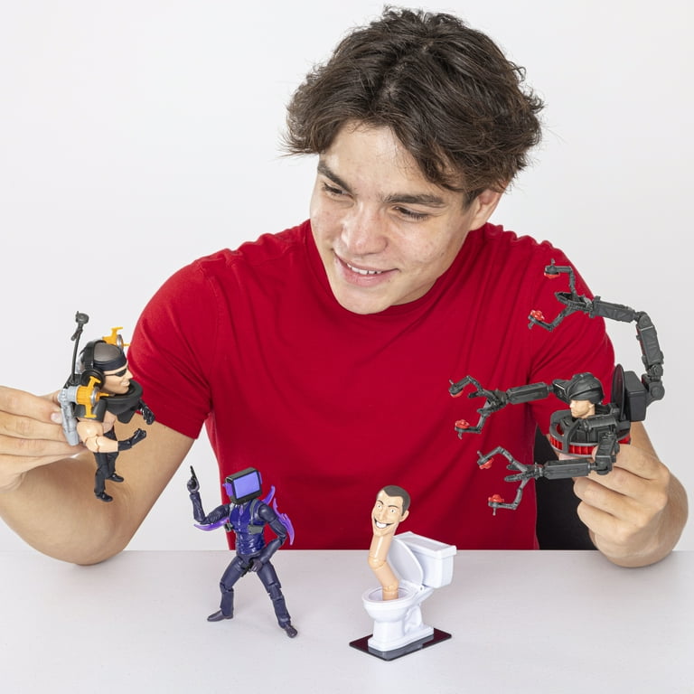 Skibidi Toilet Deluxe Berserker Mutant Figure, Collectible Figures