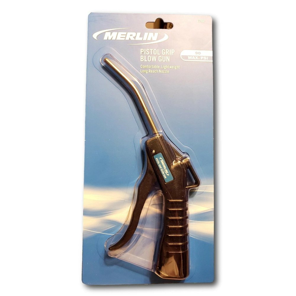 Air Blow Gun With 4" Extension Duster Pistol Grip Air Compressor Tools