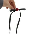 thumbnail image 5 of Unique Bargains 1 Pc Rose Bow Ribbon Hair Clips Hairdo Clip for Home Red Black, 5 of 5