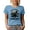Baby Blue, variant on Retro Rock Climbing Is My Therapy, Cliff or Mountain Climber, Heather Grey T-Shirt, XL
