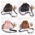 thumbnail image 3 of Trendy Large Capacity PU Crossbody Bag, Lightweight Drawstring Bucket Design for Women, Fashion Commute & Work, Multiple Colors Available, 3 of 8