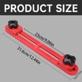 thumbnail image 3 of Abs Cutting Machine Base, Red Circular Positioning Clamp, Adjustable Cutting Machine Base, Circular Positioning Clamp for Woodworking, Precision Guide for Routers & Tools, by Goohae, 3 of 9