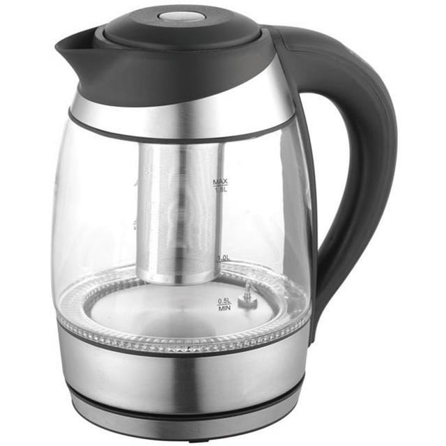 Culinary Edge ET1750 Bouilloire en Verre Elec 1,8 Litre