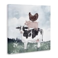 thumbnail image 2 of Stupell Industries Rustic Lodge Muted Stacked Farm Animals Canvas Art, 36 x 36, by Kim Allen, 2 of 8