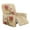 Butterfly Rose Tower, variant on Xixirimido Plumeria Floral Polynesian Tribe Pattern Recliner Chair Cover 4-Pieces Lazyboy Cover for Recliner Chair with Storage Pockets Furniture Protector for Living Room Printed Sofa Slipcover