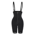 thumbnail image 1 of Ropa interior moldeadora de cuerpo con tirantes de cintura alta con cremallera en el interior del pecho para mujer con grasa abdominal de talla grande, 1 of 5
