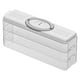 thumbnail image 1 of Caja de empanadillas multicapa para escarcha - Contenedor de almacenamiento de 4 niveles para comida, huevos y acceso por puerta lateral, 1 of 2
