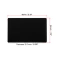 thumbnail image 2 of Uxcell 0.21mm Metal Business Cards Blank Name Card Laser Engraving Aluminum, Black 10 Pack, 2 of 6