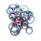 thumbnail image 2 of Clip para llavero llaveros coloridos resistente a la corrosión 9 piezas para bolso de bricolaje suministros de joyería llaveros cinturones para mascotas ANGGREK Otros, 2 of 8