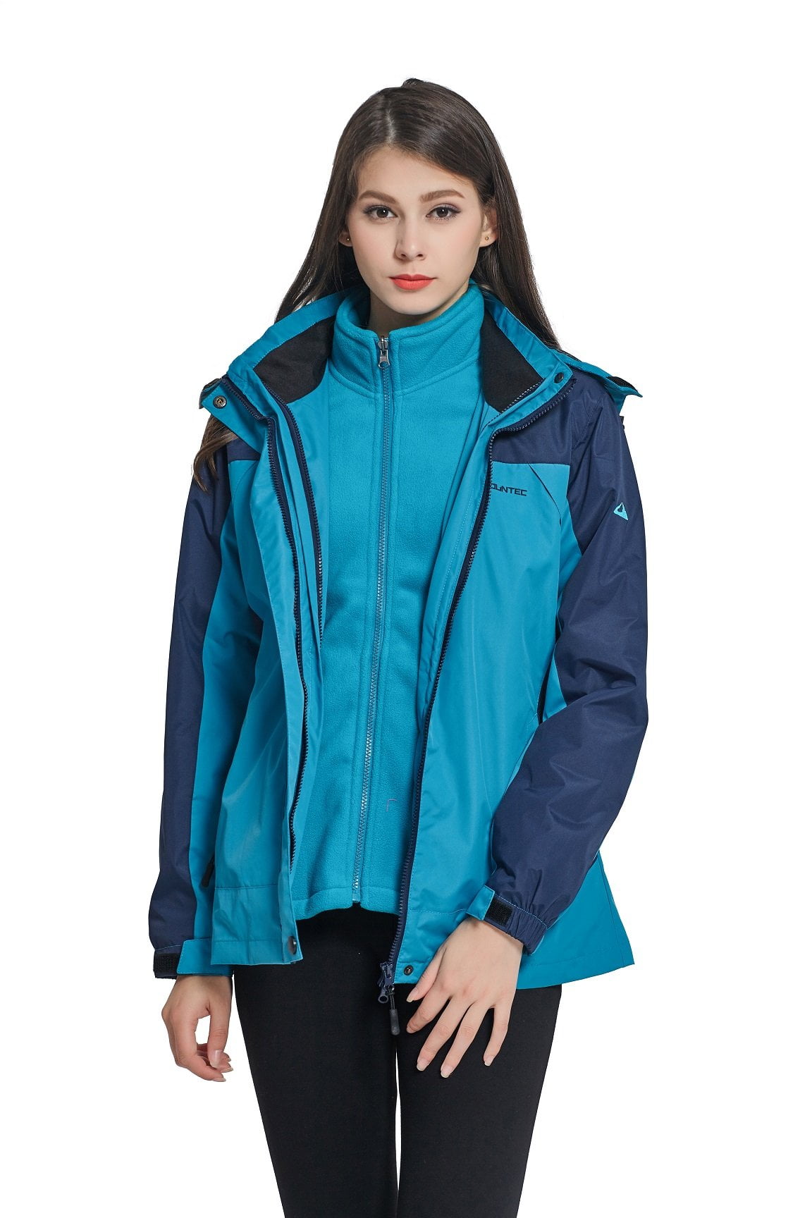 light blue travel jacket