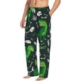thumbnail image 2 of Bingfone T Rex And Dinosaur Bone Mens All Over Print Sleep Pajama Pants-Xx-Large, 2 of 9