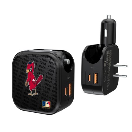 St. Louis Cardinals Team Dual Port USB Car & Home Charger St. Louis Cardinals Team Dual Port USB Car & Home Charger