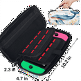 thumbnail image 3 of Herdesigns Whale Carry Case Compatible with Nintendo Switch 2017 & Oled 2021, with 20 Game Card Slots, Fish Portable Travel Carrying Case Pouch for Accessories & Games, 3 of 8