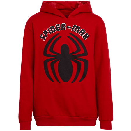 Marvel Boys’ Avengers Hoodie Sweatshirt – Captain America Spider-Man Iron Man (2T-18)