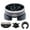 Black, variant on Front Row Dog Bowl with Slow Feeder-Blue