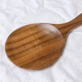 thumbnail image 4 of Advancent Cucharas de cocina de teca, paleta para sopa, cuchara de cocina, cucharón de para el hogar, espátula giratoria, herramienta Cocina y Comedor, 4 of 6