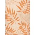 thumbnail image 5 of JONATHAN Y JONATHAN  Y Bahamas Tropical Palm Leaf Indoor/Outdoor Area Rug 4 X 6 - Cream/Orange, 5 of 5