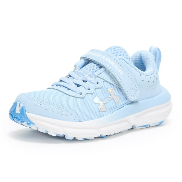 Zapatos Under Armour para niñas Preescolar Assert 10, color azul, talla 13