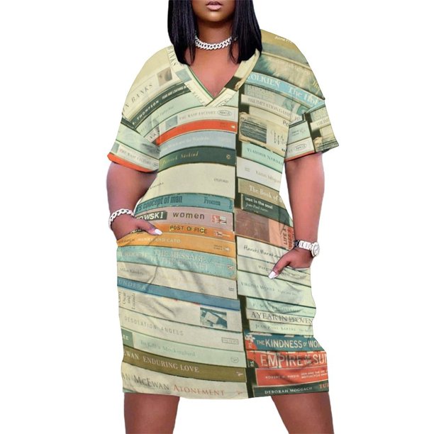 Vestido de bolsillo suelto Bookworm, vestido de noche para mujer, vestido de novia, vestido de cumpleaños para mujer