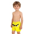 thumbnail image 4 of Pantalones cortos de bolsillo para niños con cordón elástico estampado casual traje de baño pantalones de cinco puntos, 4 of 8