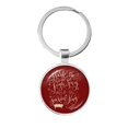 thumbnail image 4 of LLavero de Feliz Navidad de 25MM, cabujón de cristal de Santa Claus, colgante de árbol de Navidad, accesorios de joyería, regalos de navidad encantadores, 4 of 4