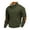 #0096-Army Green, variant on Betivan Mens Quarter Zip Sweatshirt Long Sleeve Fleece Pullover Casual Big and Tall Polo Golf Shirts with Pocket Sweater Tops